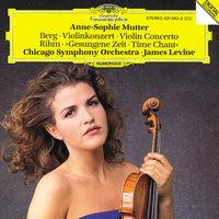 Berg: Violin Concerto / Rihm: Time Chant (1991/92)