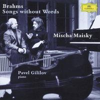 Brahms: Songs without Words
