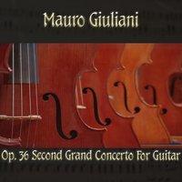 Mauro Giulani: Op. 36 Second Grand Concerto for guitar