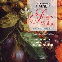 Haëndel : Intégrale des sonates pour violon, op. 1