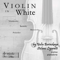 Violin in White