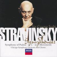 Stravinsky: Symphony in C/Symphony in 3 Movements/Symphonie de Psaumes