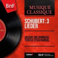 Schubert: 3 Lieder