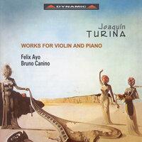 Turina: Works for Violin and Piano
