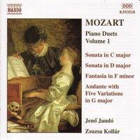 Mozart: Piano Duets, Vol.  1
