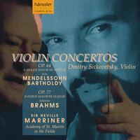 Mendelssohn: Violin Concerto in E Minor, Op. 64 / Brahms: Violin Concerto in D Major, Op. 77