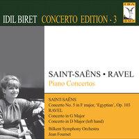 Saint-Saëns: Piano Concerto No. 5 - Ravel: Piano Concerto in G Major - Piano Concerto for the Left Hand