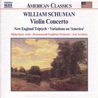 Schuman, W.: Violin Concerto / New England Triptych