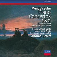 Mendelssohn: Piano Concertos Nos.1 & 2; Songs without words