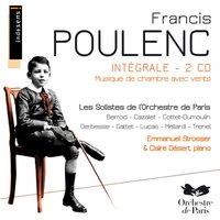 Francis Poulenc : intégrale musique de chambre avec vents