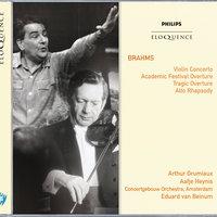Brahms: Violin Concerto; Academic Festival Overture; Tragic Overture; Alto Rhapsody