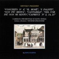 Niccolò Paganini: Concerto No. 4 / Il Mosè / I palpiti / Non più mesta / Cantabile / Nel cor più non mi sento / Capricci No. 2, 14, 21