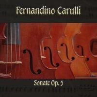 Fernandino Carulli: Sonate, Op. 5