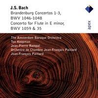 Bach, JS : Brandenburg Concertos Nos 1 - 3 & Flute Concerto