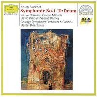 Bruckner: Symphony No.1; Te Deum