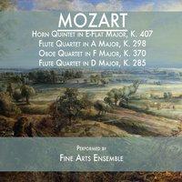 Mozart: Horn Quintet in E-Flat Major, K. 407 / Flute Quartet in A Major, K. 298 / Oboe Quartet in F Major, K. 370 / Flute Quartet in D Major, K. 285