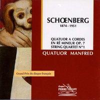 Schoënberg : Quatuor à cordes en ré mineur, Op.7