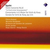 Arr Dupin : Concertante for Violin & Harp in G major WoO13 : III Allegretto