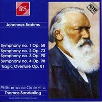 Johannes Brahms : Symphonies N° 1-4 and Tragic Ouverture