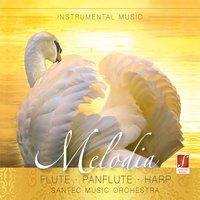 Melodia - Reflective Pan Pipe and Harp Melodies
