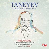 Taneyev: Concert Suite in G Minor, Op. 28