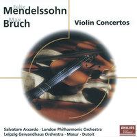 Mendelssohn: Violin Concerto/Bruch: Violin Concerto; Konzertstück