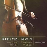 Beethoven: String Quartets Nos. 3 & 4 - Mozart: String Quartets Nos. 15 & 19