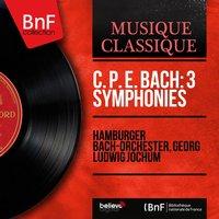 C. P. E. Bach: 3 Symphonies