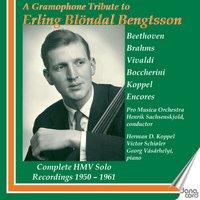 Erling Blöndal Bengtsson - Complete HMV Solo Recordings 1950-1961
