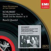 Schubert: String Quartets 14&15