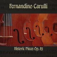Fernandino Carulli: Historic Pieces, Op. 85
