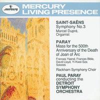 Saint-Saëns: Symphony No.3 / Paray: Mass for Joan of Arc