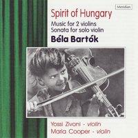 Spirit of Hungary: Music for 2 Violins - Sonata for Solo Violin