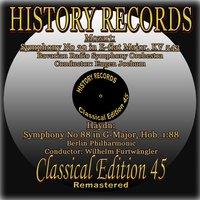 Mozart: Symphony No. 39 in E Flat Major, KV 543 - Haydn: Symphony No. 88 in G Major, Hob. 1:88