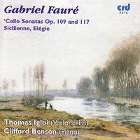 Fauré: Cello Sonatas Op. 109 and 117, Sicilienne, Elégie