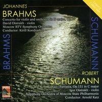 Brahms: Violin Concerto - Schumann: Fantasy for Violin