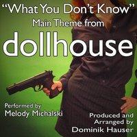 "What You Don't Know" (Theme from "Dollhouse")