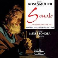 Rosenmuller : Sonate a 2, 3,4 e 5 stromenti da arco & altri