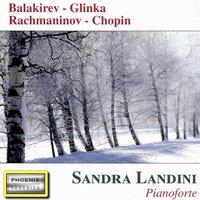 Balakirev, Glinka, Rachmaninoff, Chopin