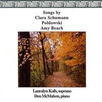 Songs by Clara Schumann, Poldowski and Amy Beach