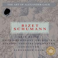 Schumann: Concertstuck for Four Horns and Orchestra - Bizet: Dramatic Overture "Motherland"