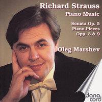 Richard Strauss: Piano Music