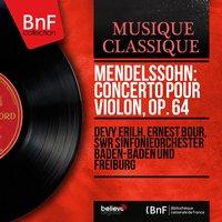 Mendelssohn: Concerto pour violon, Op. 64