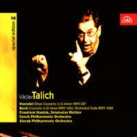 Talich Special Edition 14 Händel: Oboe Concerto in G minor, Bach: Piano Concerto BWV 1052, Orchestral Suite BWV 1068 / Richter,