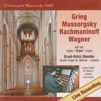 Grieg, Mussorgsky, Rachmaninoff, Wagner auf der Orgel, Große Orgel, St. Marien zu Lübeck