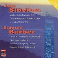 Sibelius: Symphony No. 5 - Barber: Cello Concerto