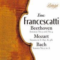 Beethoven, Mozart & Bach: Violin Sonatas