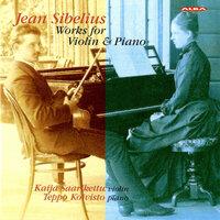 Sibelius: Works for Violin and Piano