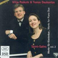 Saint-Saens, C.: Piano Duos, Vol. 2