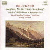 Bruckner: Symphony No. 00 "Study Symphony" & Finale to Symphony No. 4